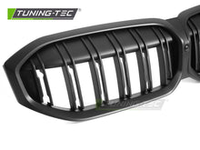 Carica l'immagine nel visualizzatore di Gallery, Griglia Doppia Barra Nera Opaca per BMW Serie 3 (G20 / G21 Facelift) 2022-2026 Berlina, Station Wagon
