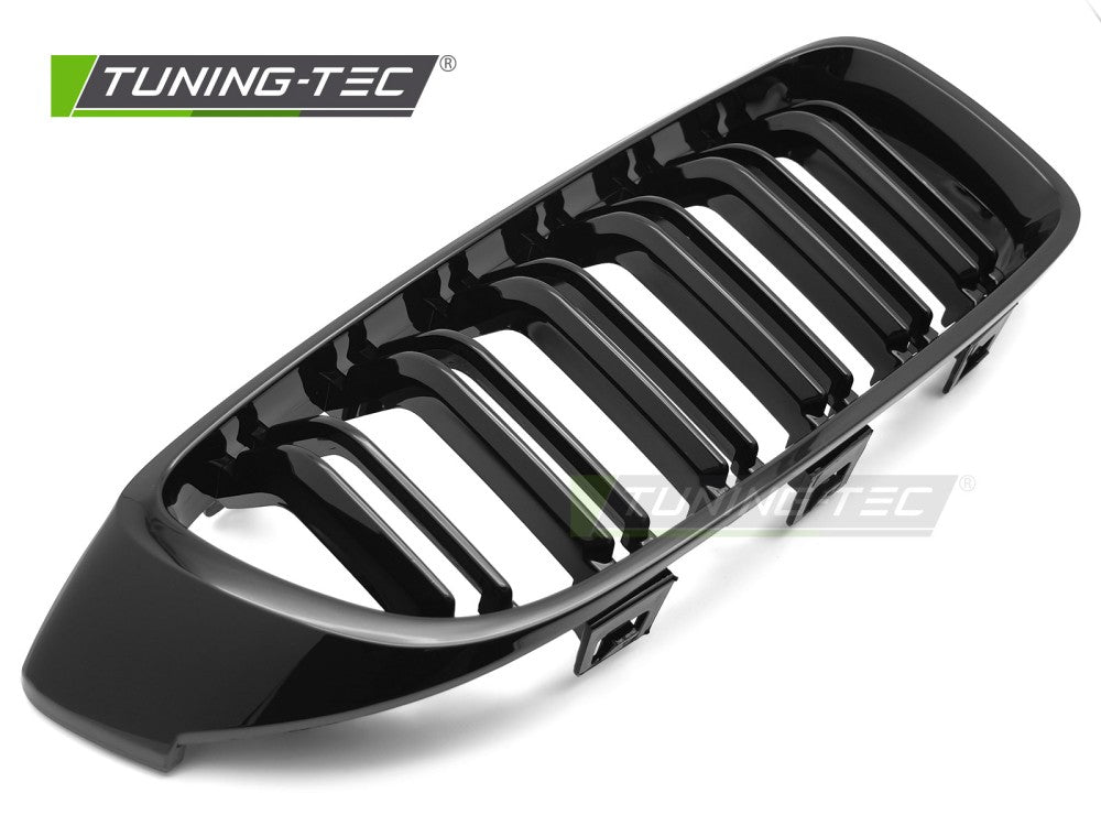 Griglia Sportiva Nera Lucida Doppia Barra per BMW Serie 4 (F32) 2013-2020