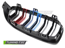 Load image into Gallery viewer, Griglia Sportiva Nera Lucida Doppia Barra per BMW Serie 4 (F32) 2013-2020