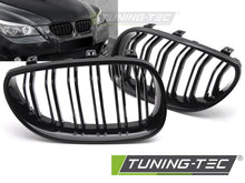 Load image into Gallery viewer, Griglia Sportiva Nera Lucida Doppia Barra per BMW Serie 5 (E60 / E61) 2003-2010