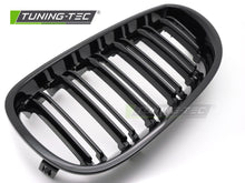Load image into Gallery viewer, Griglia Sportiva Nera Lucida Doppia Barra per BMW Serie 5 (E60 / E61) 2003-2010