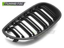Carica l'immagine nel visualizzatore di Gallery, Griglia Doppia Barra Nera Opaca per BMW Serie 5 (E60 / E61) 2003-2010 Berlina, Station Wagon