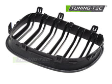 Carica l'immagine nel visualizzatore di Gallery, Griglia Doppia Barra Nera Opaca per BMW Serie 5 (E60 / E61) 2003-2010 Berlina, Station Wagon