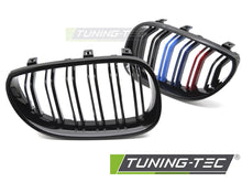 Carica l'immagine nel visualizzatore di Gallery, Griglia Sportiva Nera Lucida Doppia Barra per BMW Serie 5 (E60 / E61) 2003-2010