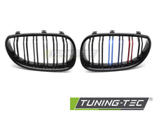 Carica l'immagine nel visualizzatore di Gallery, Griglia Sportiva Nera Lucida Doppia Barra per BMW Serie 5 (E60 / E61) 2003-2010