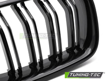Load image into Gallery viewer, Griglia Sportiva Nera Lucida Doppia Barra per BMW Serie 5 (F10 / F11) 2010-2016