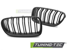 Carica l'immagine nel visualizzatore di Gallery, Griglia Sportiva Nera Opaca Doppia Barra per BMW Serie 5 (F10 / F11) 2010-2016