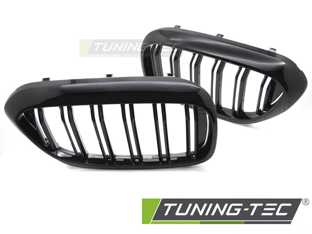 Griglia Sportiva Nera Lucida Doppia Barra per BMW Serie 5 (G30 / G31) 2017-2020