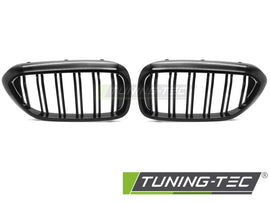 Griglia Doppia Barra Nera Lucida per BMW Serie 5 G30 Berlina / G31 Station Wagon 2017-2020