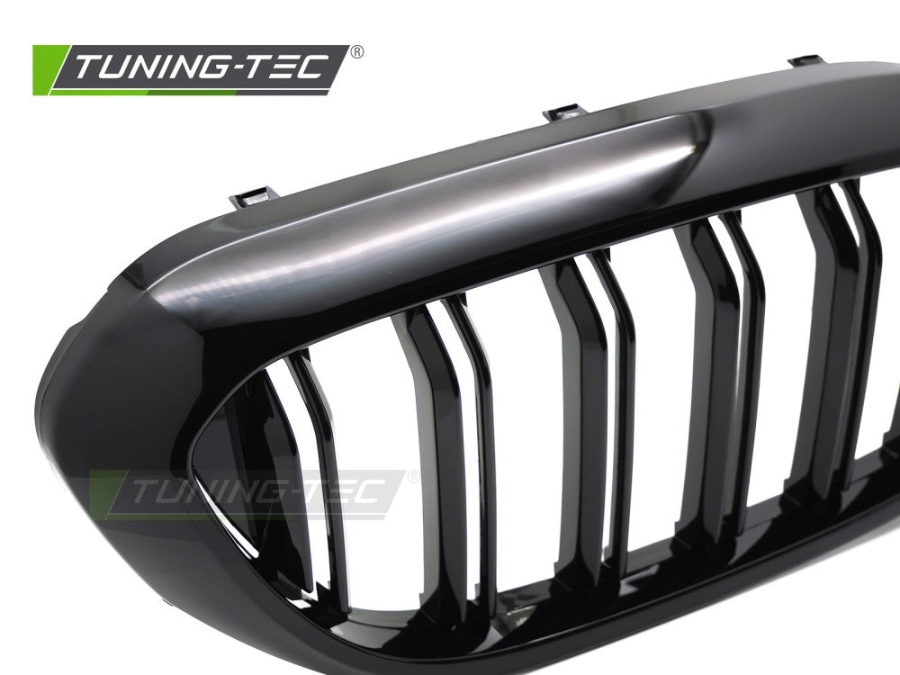 Griglia Sportiva Nera Lucida Doppia Barra per BMW Serie 5 (G30 / G31) 2017-2020