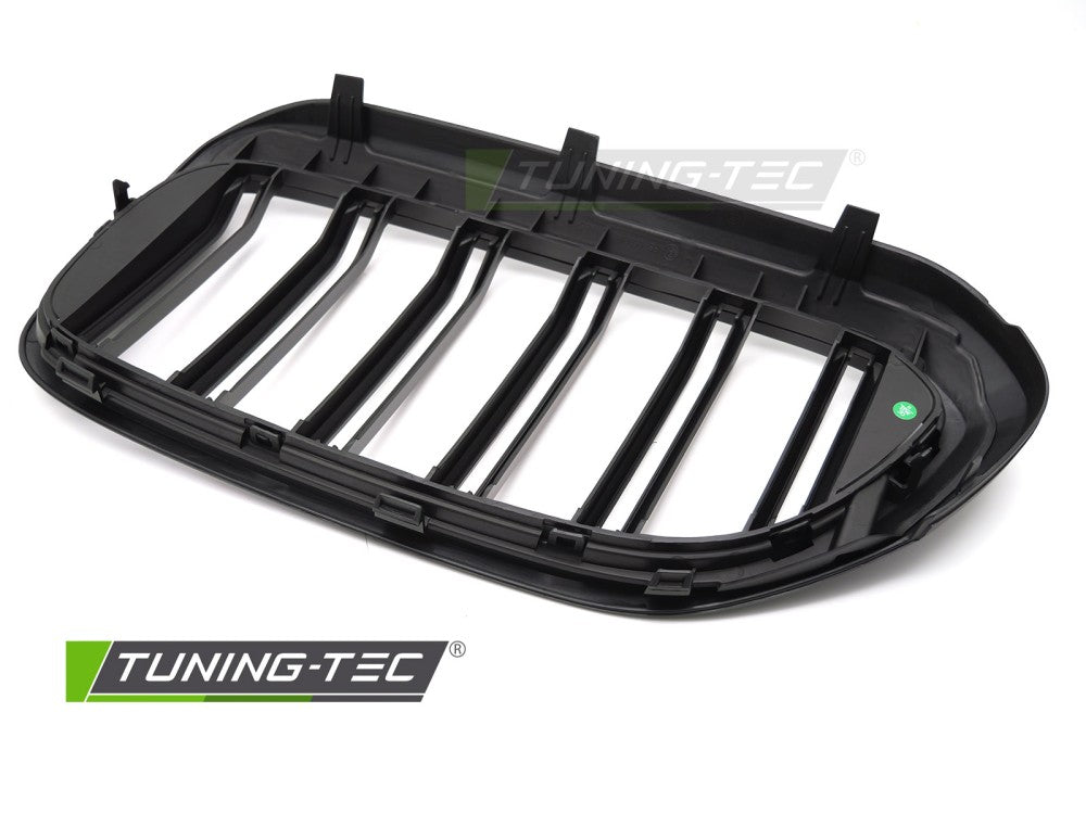 Griglia Doppia Barra Nera Opaca per BMW Serie 5 (G30 / G31) 2017-2020 Berlina, Station Wagon