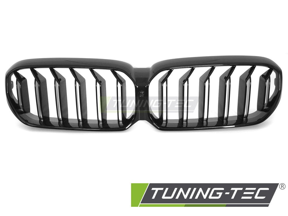Griglia Sportiva Nera Lucida Doppia Barra per BMW Serie 5 (G30 / G31 Facelift) 2020-2023