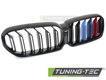 Load image into Gallery viewer, Griglia Sportiva Nera Lucida Doppia Barra per BMW Serie 5 (G30 / G31 Facelift) 2020-2023