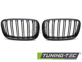 Griglia Sportiva Nera Lucida Doppia Barra per BMW X5 (E70) 2007-2013