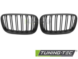 Griglia Sportiva Nera Opaca Doppia Barra per BMW X5 (E70) 2007-2013