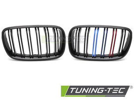 Griglia Sportiva Nera Lucida Doppia Barra per BMW X5 (E70) 2007-2013