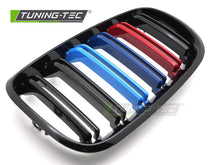 Carica l'immagine nel visualizzatore di Gallery, Griglia Sportiva Nera Lucida Doppia Barra per BMW X5 (E70) 2007-2013