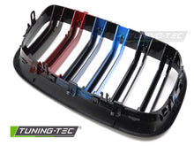Carica l'immagine nel visualizzatore di Gallery, Griglia Sportiva Nera Lucida Doppia Barra per BMW X5 (E70) 2007-2013
