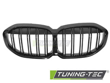 Carica l'immagine nel visualizzatore di Gallery, Griglia Sportiva Nera Lucida Doppia Barra per BMW Serie 1 (F40) 2019-2024