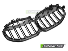 Carica l'immagine nel visualizzatore di Gallery, Griglia Sportiva Nera Lucida Doppia Barra per BMW Serie 1 (F40) 2019-2024