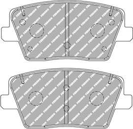Pastiglie freni Ferodo DS2500 posteriori Hyundai i30 N PD, Veloster N JS, Kona N OS