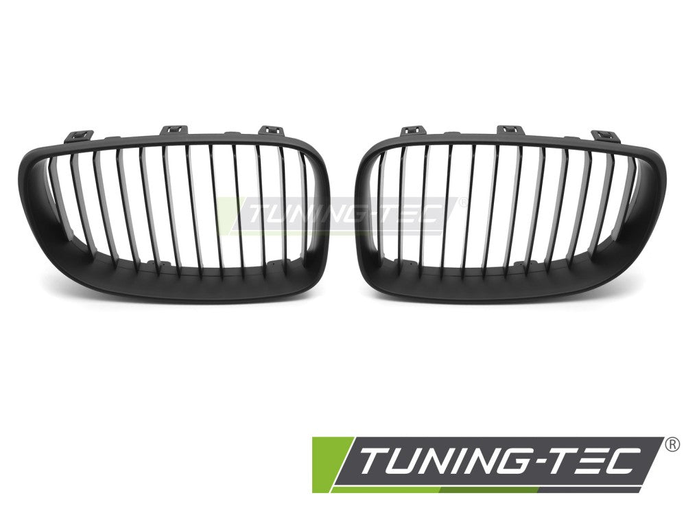Griglia Nera Opaca per BMW Serie 1 (E81 / E82 / E87 / E88 Facelift) 2007-2013