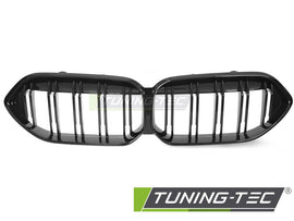 Griglia Sportiva Nera Lucida Doppia Barra per BMW Serie 2 Gran Coupe (F44) 2019-2024