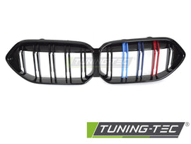 Griglia Sportiva Nera Lucida Doppia Barra per BMW Serie 2 Gran Coupe (F44) 2019-2024