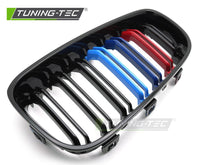 Load image into Gallery viewer, Griglia Sportiva Nera Lucida Doppia Barra per BMW Serie 3 GT (F34) 2013-2017
