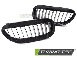 Griglia Nera Lucida per BMW Serie 6 (E63 / E64) 2002-2010 Coupé, Cabrio