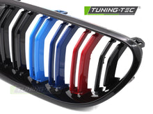 Load image into Gallery viewer, Griglia Sportiva Nera Lucida Doppia Barra per BMW Serie 6 (F06 / F12 / F13) 2011-2018