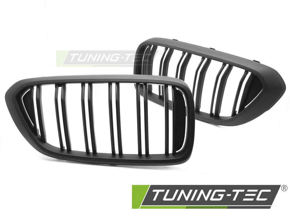 Griglia Sportiva Nera Opaca Doppia Barra per BMW Serie 6 GT (G32) 2017-2020