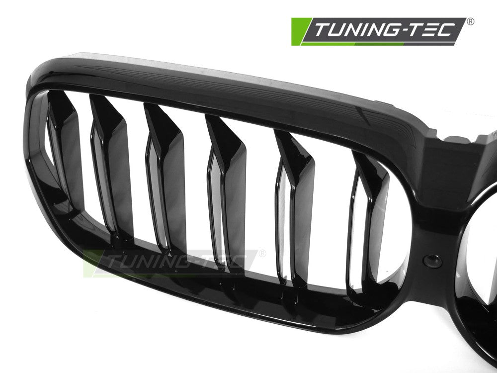 Griglia Sportiva Nera Lucida Doppia Barra per BMW Serie 6 GT (G32 Facelift) 2020-2023