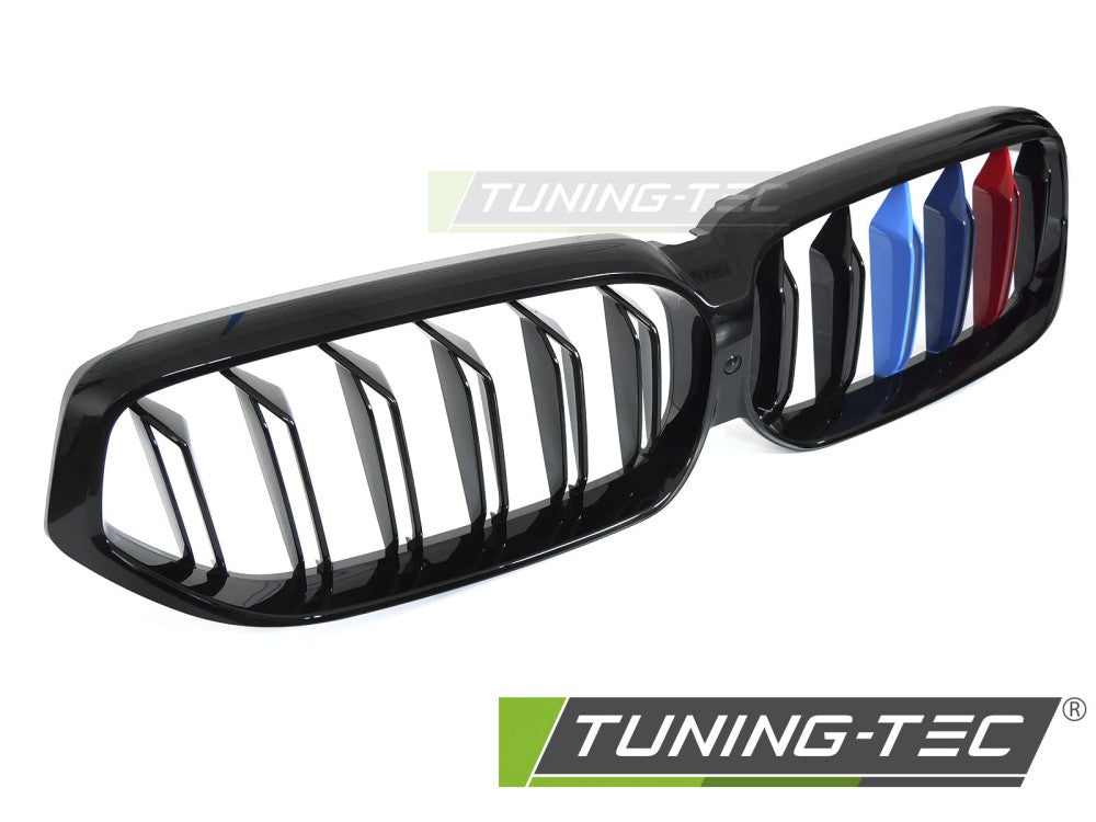 Griglia Sportiva Nera Lucida Doppia Barra per BMW Serie 6 GT (G32 Facelift) 2020-2023