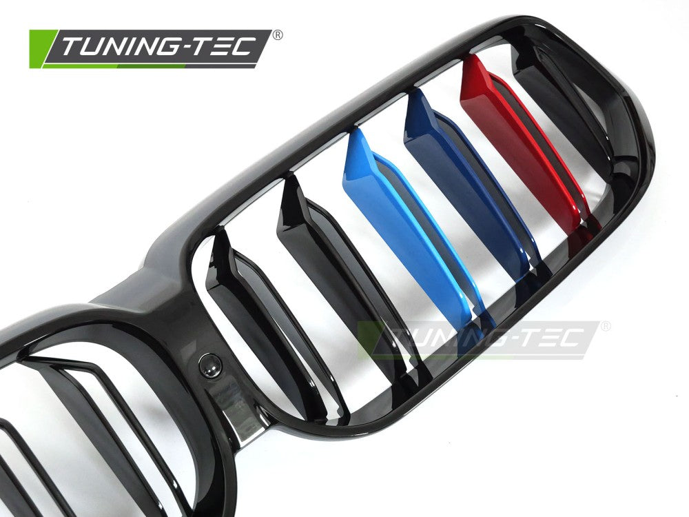Griglia Sportiva Nera Lucida Doppia Barra per BMW Serie 6 GT (G32 Facelift) 2020-2023