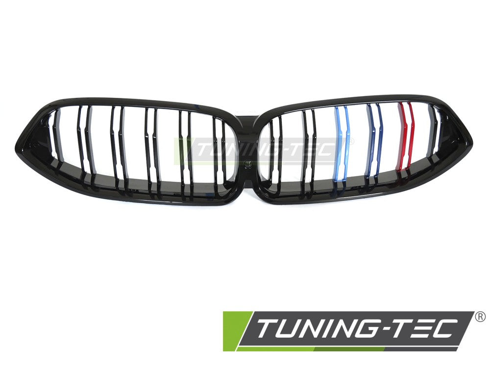 Griglia Sportiva Nera Lucida Doppia Barra per BMW Serie 8 (G15) 2018-2022