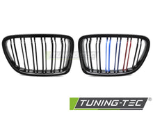 Carica l'immagine nel visualizzatore di Gallery, Griglia Sportiva Nera Lucida Doppia Barra per BMW X1 (E84) 2009-2014