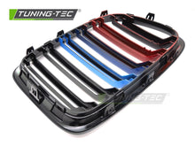 Carica l'immagine nel visualizzatore di Gallery, Griglia Sportiva Nera Lucida Doppia Barra per BMW X1 (E84) 2009-2014