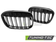 Load image into Gallery viewer, Griglia Sportiva Nera Lucida Doppia Barra per BMW X1 (F48) 2015-2020