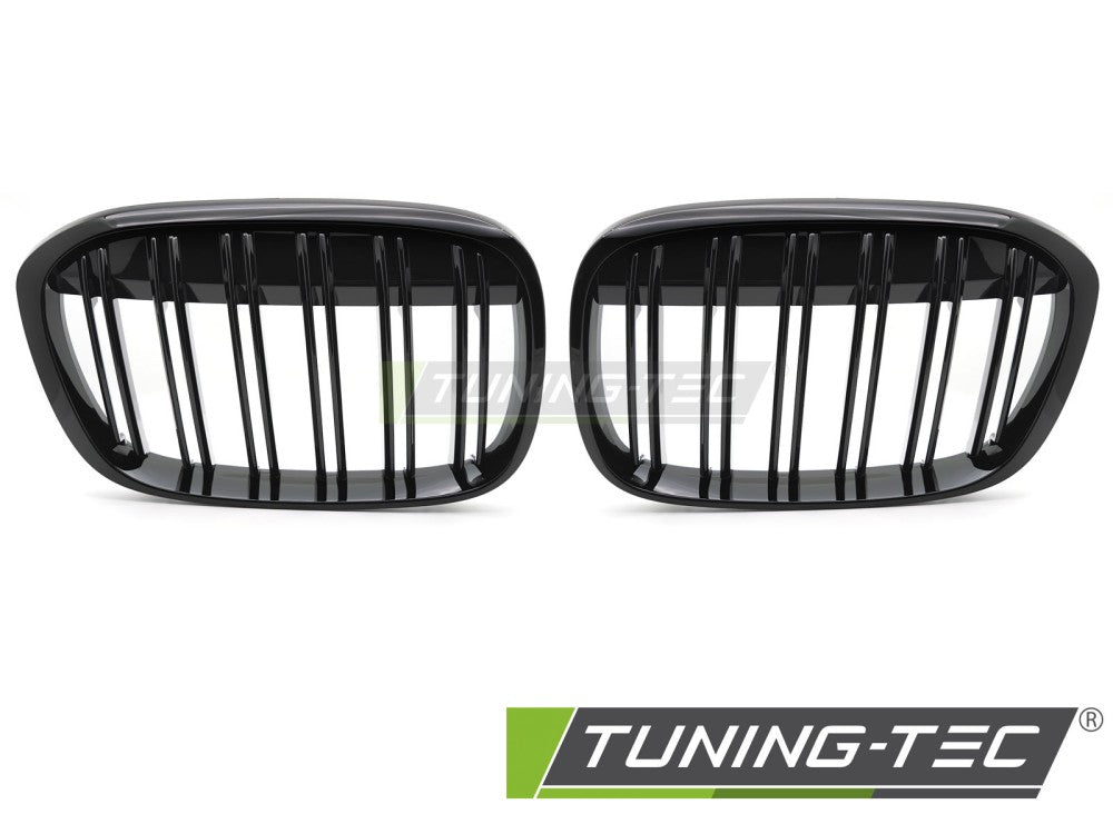 Griglia Sportiva Nera Lucida Doppia Barra per BMW X1 (F48) 2015-2020