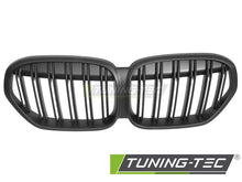 Carica l'immagine nel visualizzatore di Gallery, Griglia Doppia Barra Nera Opaca per BMW X1 (F48 Facelift) 2020-2022