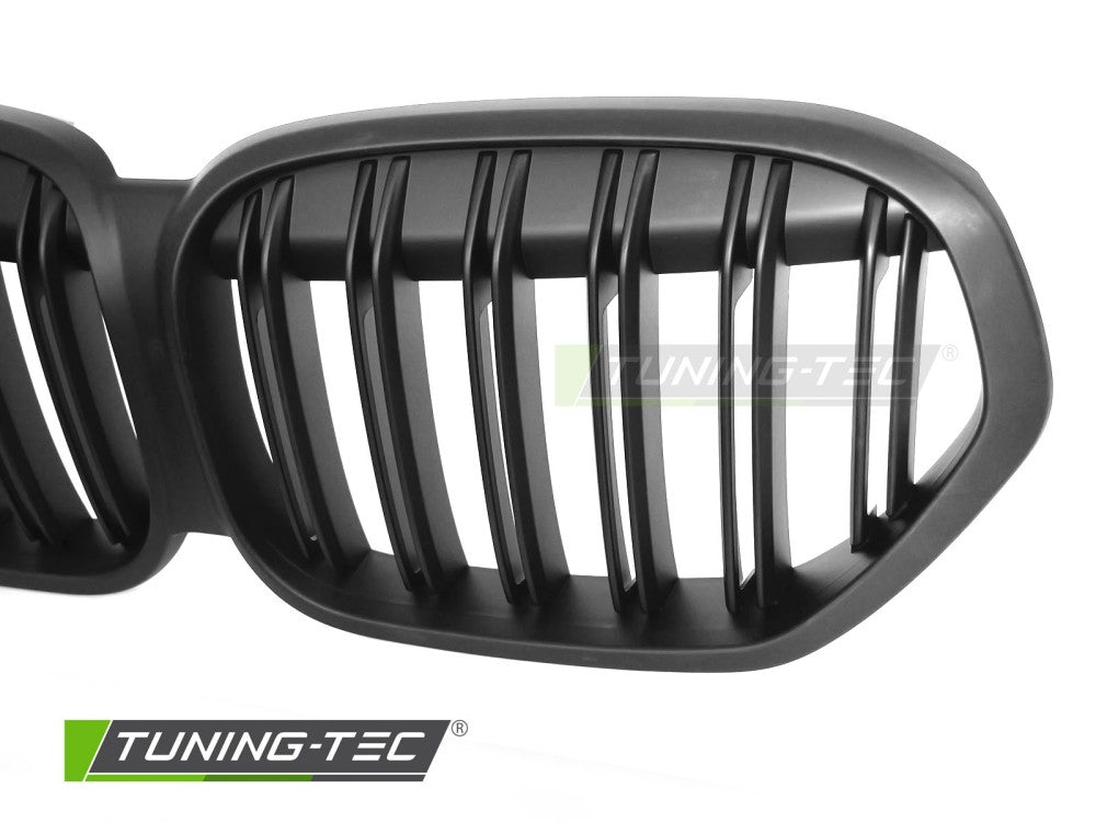 Griglia Doppia Barra Nera Opaca per BMW X1 (F48 Facelift) 2020-2022