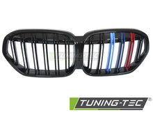 Load image into Gallery viewer, Griglia Sportiva Nera Lucida Doppia Barra per BMW X1 (F48 Facelift) 2020-2022