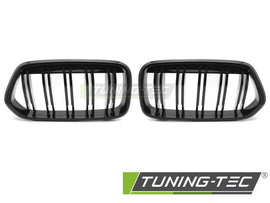Griglia Doppia Barra Nera Lucida per BMW X2 (F39) 2018-2023