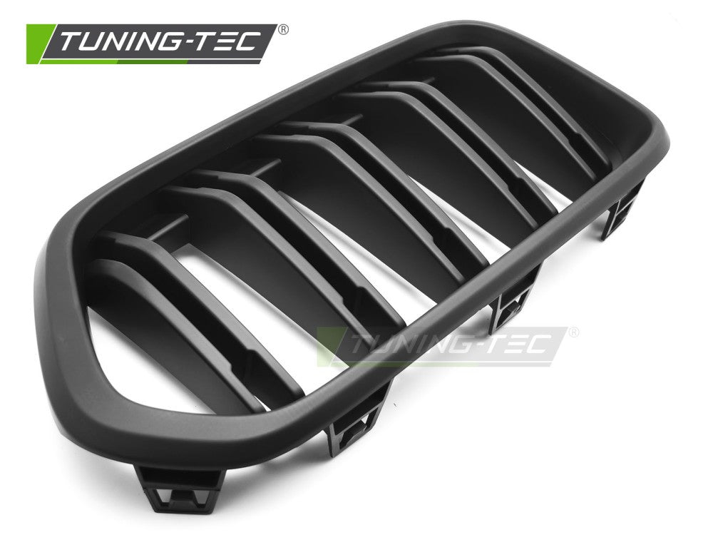 Griglia Doppia Barra Nera Opaca per BMW X2 (F39) 2018-2023
