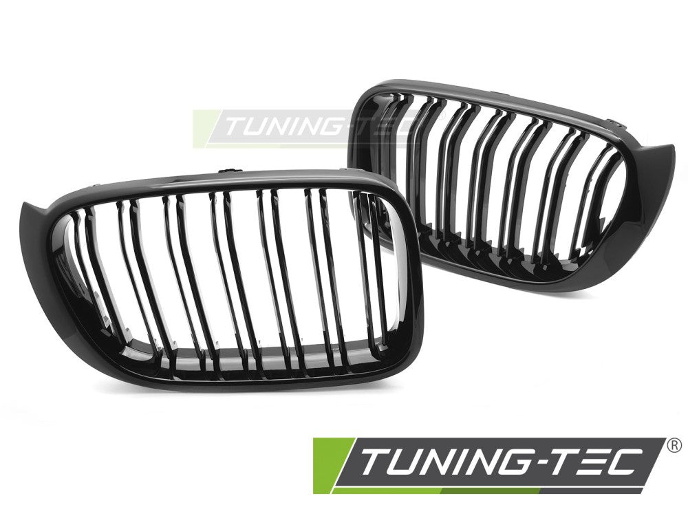 Griglia Sportiva Nera Lucida Doppia Barra per BMW X3 (F25 Facelift) 2014-2017
