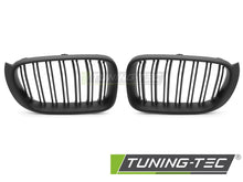 Carica l'immagine nel visualizzatore di Gallery, Griglia Doppia Barra Nera Opaca per BMW X3, X4 – cod. GRBMV6