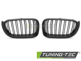 Griglia Doppia Barra Nera Opaca per BMW X3, X4 – cod. GRBMV6