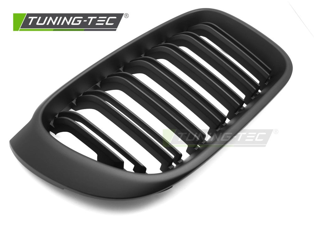 Griglia Doppia Barra Nera Opaca per BMW X3, X4 – cod. GRBMV6