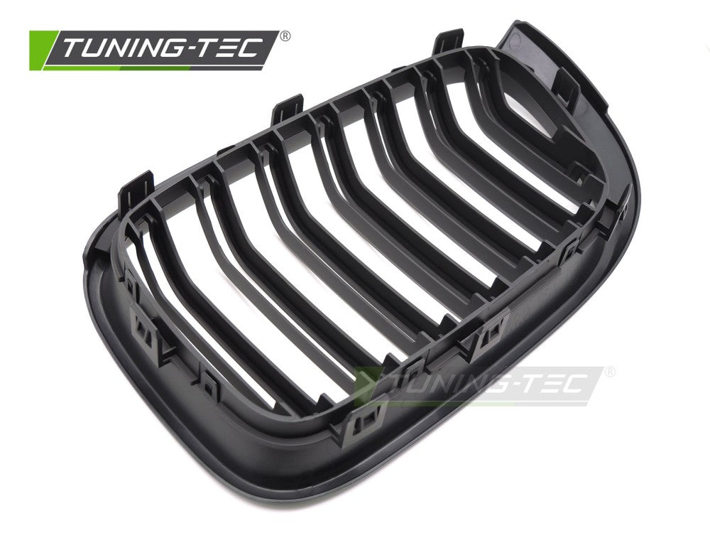 Griglia Doppia Barra Nera Opaca per BMW X3, X4 – cod. GRBMV6